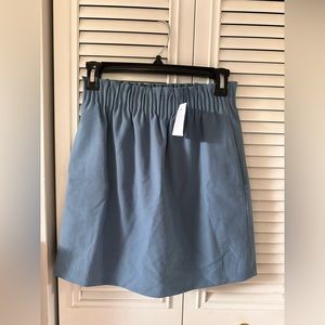 NWT J. Crew Blue Skirt